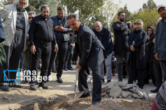 تشییع پیکر «همایون ارشادی»