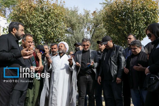 تشییع پیکر «همایون ارشادی»
