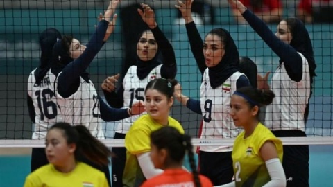 تیم والیبال بانوان ایران برنزی شد