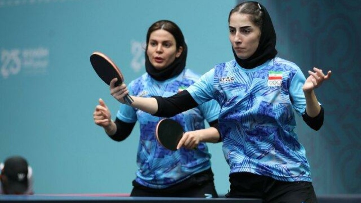قهرمانی تیم پینگ‌پنگ زنان ایران در بازی‌های کشورهای اسلامی