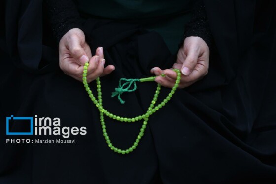 اقامه نماز باران حرم حضرت عبدالعظیم حسنی (ع)