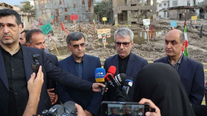 ادای احترام سخنگوی وزارت امور خارجه به شهدای جنایت رژیم صهیونیستی در آستانه اشرفیه