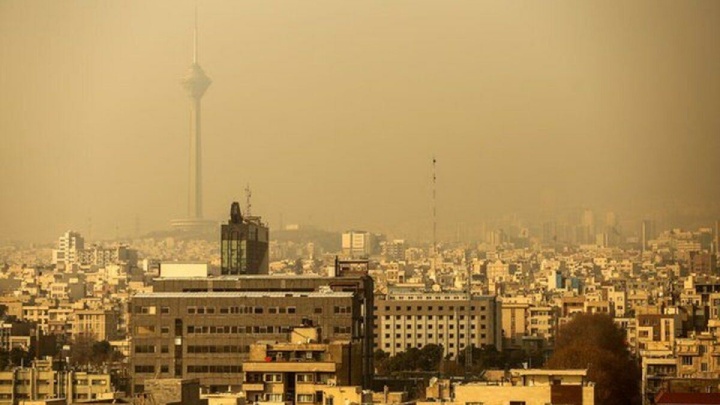 هوای تهران در وضعیت هشدار برای گروه‌های حساس