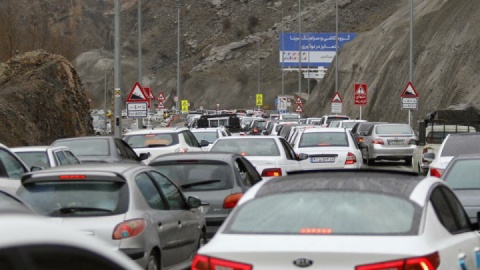 محورهای شمالی منتهی به تهران قفل شد