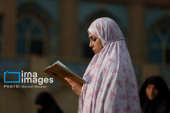 اقامه نماز باران حرم حضرت عبدالعظیم حسنی (ع)