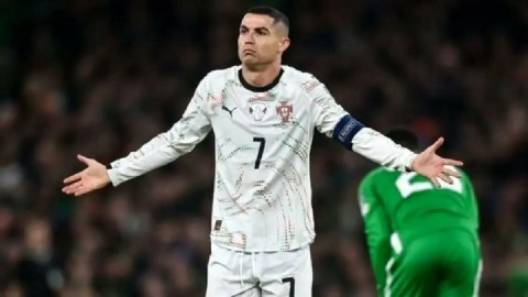 رونالدو در آستانه محرومیت از جام جهانی؛ اولین کارت قرمز ملی دردسرساز شد