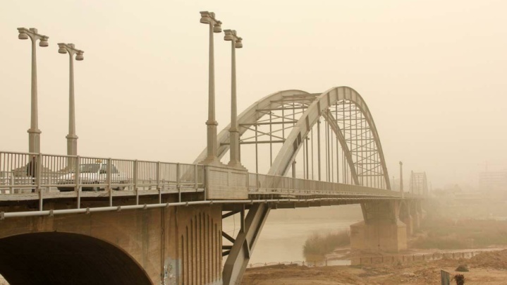 ۱۴ شهر خوزستان در وضعیت قرمز آلودگی هوا