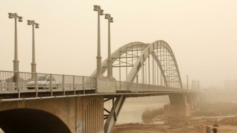 ۱۴ شهر خوزستان در وضعیت قرمز آلودگی هوا