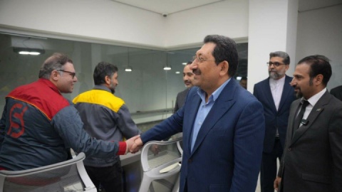 گزارش تصویری/ بازدید وزیر صمت از مرکز آزمایش کامل تصادف خودرو