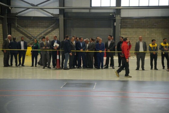 بازدید وزیر صمت از مرکز آزمایش کامل تصادف خودرو