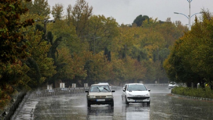 بارش باران با ورود سامانه بارشی به کشور