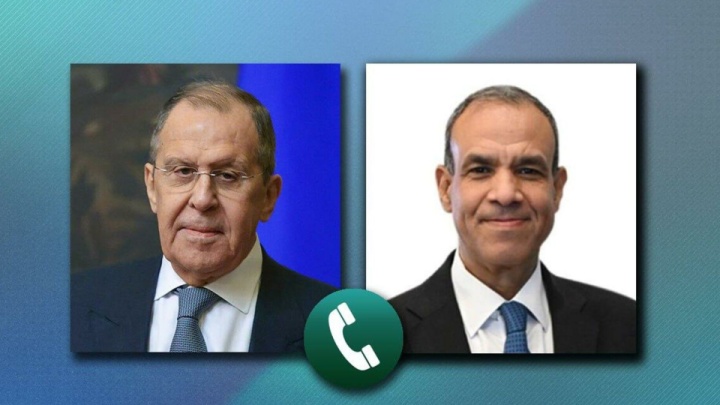 گفت‌وگوی وزرای امور خارجه مصر و روسیه درباره مسائل منطقه‌ و جهان