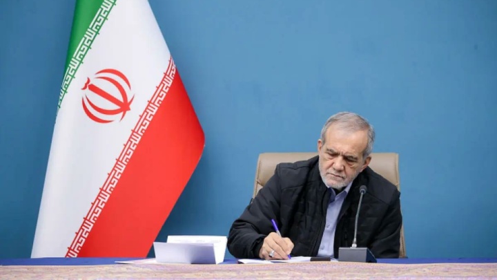 ابلاغ قانون همکاری ریلی بین ایران و ترکیه از سوی پزشکیان