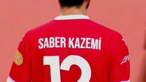 کاپیتان تیم ملی والیبال با پیراهن صابر کاظمی در لیگ ترکیه