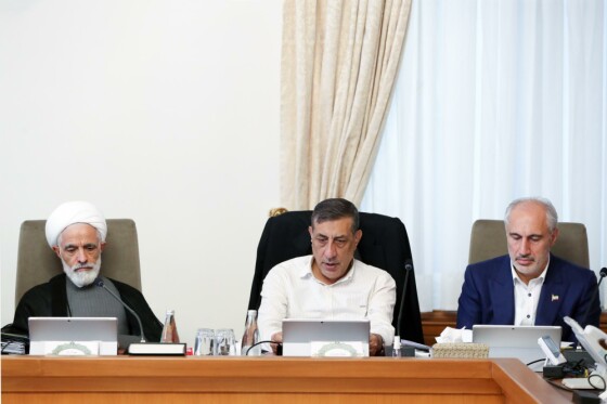 جلسه هیئت دولت