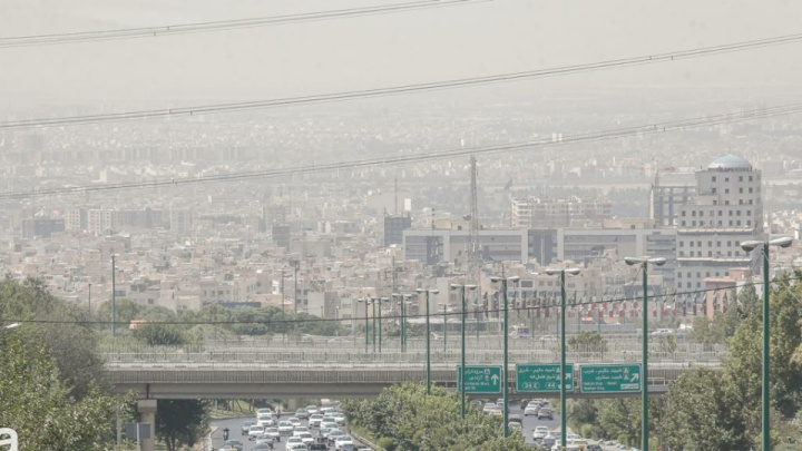 فیلم منتشره وجود «ذرات مگنت در هوای تهران» غیرواقعی است/ شرایط پایتخت طوفانی نیست