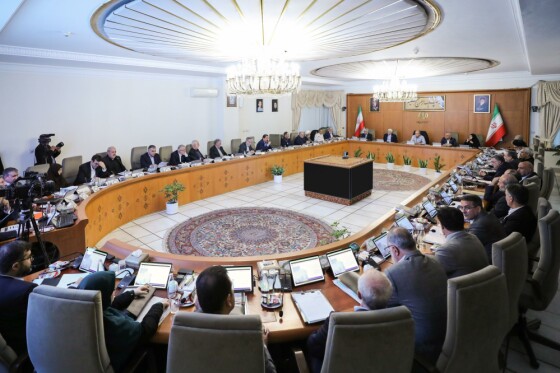 جلسه هیئت دولت