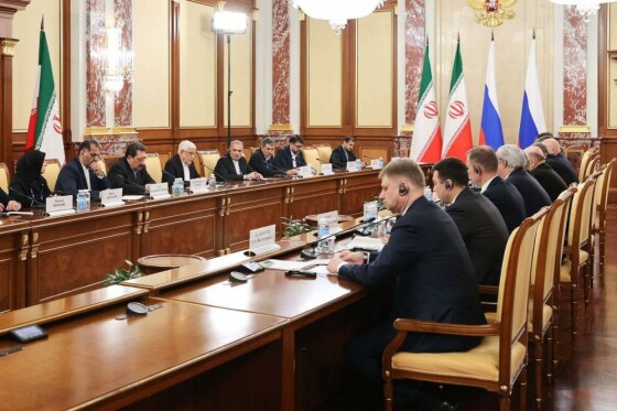 دیدار معاون اول رئيس‌جمهور با نخست وزیر روسیه