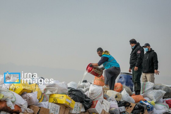 امحای ۲۰ تن مواد مخدر