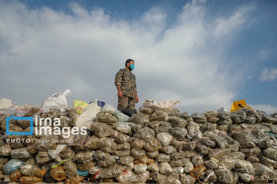 امحای ۲۰ تن مواد مخدر