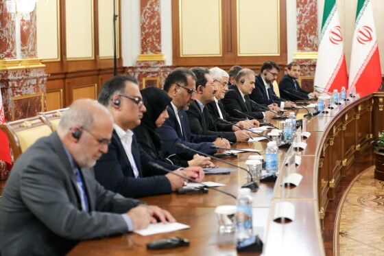 دیدار معاون اول رئيس‌جمهور با نخست وزیر روسیه