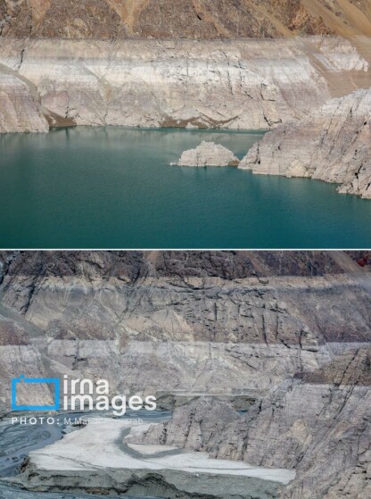 خشکترین وضعیت سد کرج در یک دهه اخیر