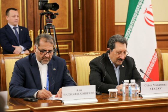 دیدار معاون اول رئيس‌جمهور با نخست وزیر روسیه