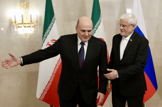 دیدار معاون اول رئيس‌جمهور با نخست وزیر روسیه