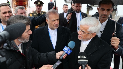 فیلم/  عارف: همکاری در شانگهای به نفع صلح و دوستی است