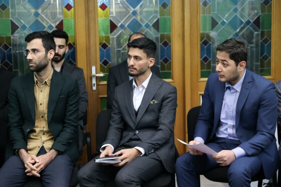 دیدار با نمایندگان دانشجویان ایرانی دانشگاه‌های روسیه