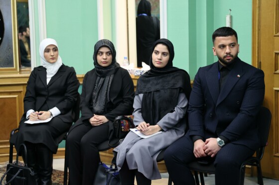 دیدار با نمایندگان دانشجویان ایرانی دانشگاه‌های روسیه