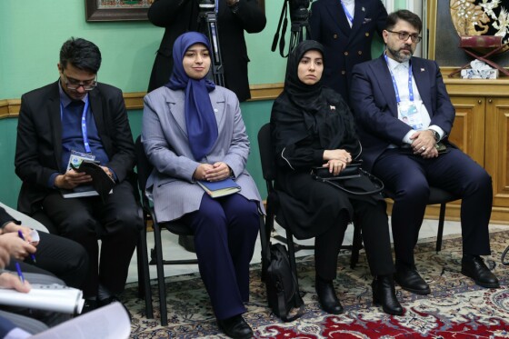 دیدار با نمایندگان دانشجویان ایرانی دانشگاه‌های روسیه