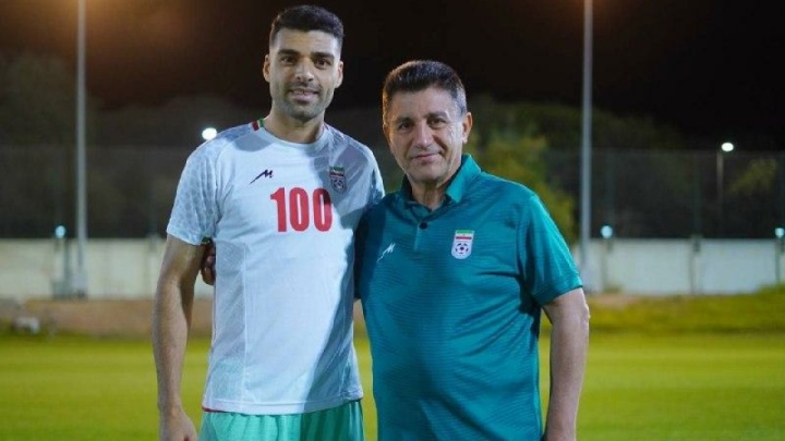 پیراهن «یکصد» بر تن طارمی