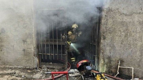 آتش‌سوزی مرگبار در کارگاه رنگرزی تهران