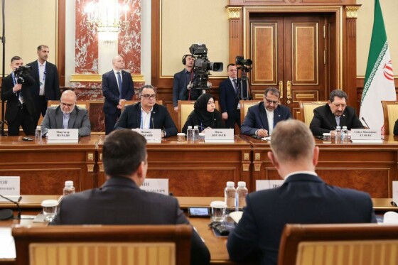 دیدار معاون اول رئيس‌جمهور با نخست وزیر روسیه