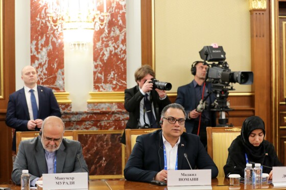 دیدار معاون اول رئيس‌جمهور با نخست وزیر روسیه