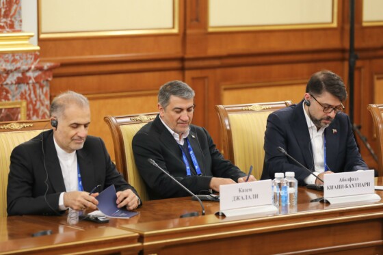 دیدار معاون اول رئيس‌جمهور با نخست وزیر روسیه