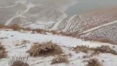 فیلم/ نخستین برف پاییزی در دماوند