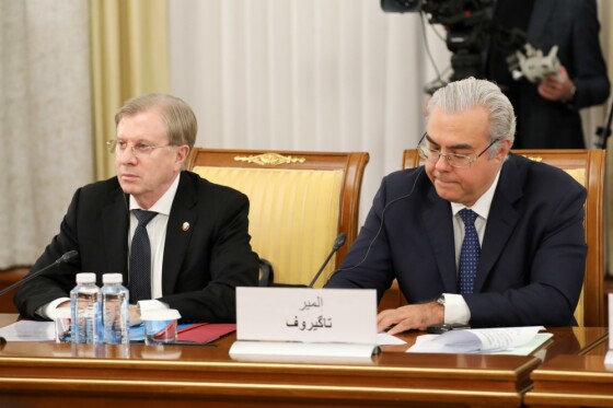 دیدار معاون اول رئيس‌جمهور با نخست وزیر روسیه