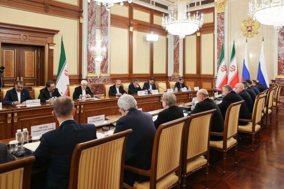 دیدار معاون اول رئيس‌جمهور با نخست وزیر روسیه