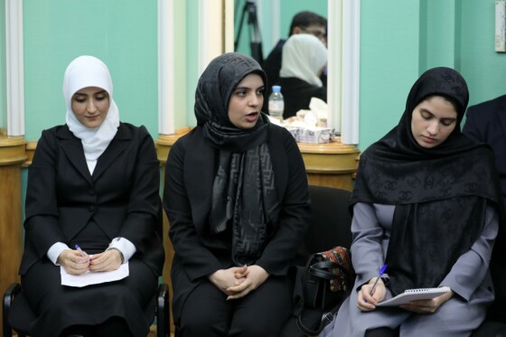 دیدار با نمایندگان دانشجویان ایرانی دانشگاه‌های روسیه