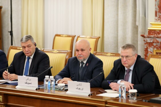 دیدار معاون اول رئيس‌جمهور با نخست وزیر روسیه