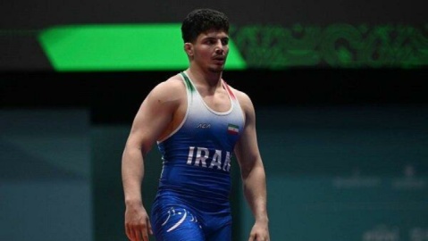 امیر عبدی در کشتی فرنگی به مدال نقره رسید