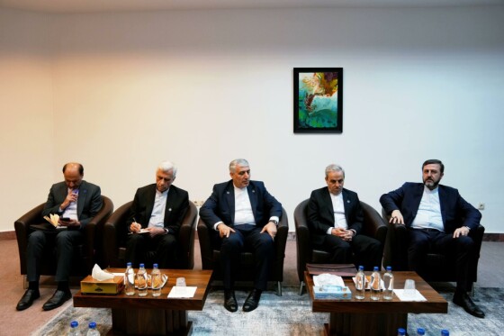 نشست روسای نمایندگی‌های جمهوری اسلامی ایران درکشورهای آذربایجان، قزاقستان، ترکمنستان، آستاراخان وآکتائو با وزیرامور خارجه