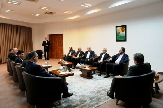 نشست روسای نمایندگی‌های جمهوری اسلامی ایران درکشورهای آذربایجان، قزاقستان، ترکمنستان، آستاراخان وآکتائو با وزیرامور خارجه