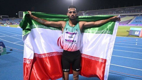 امیریان در ماده ۸۰۰ متر طلا گرفت