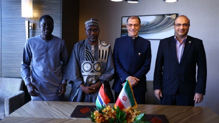 کمیته‌های المپیک ایران و گامبیا تفاهم‌نامه همکاری امضا کردند