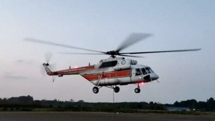 ۳ بالگرد هلال‌احمر به عملیات اطفای حریق منطقه جنگلی الیت پیوستند