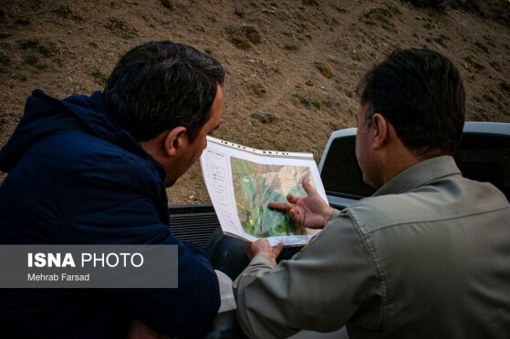 عملیات مهار آتشسوزی مناطق کوهستانی روستاهای دلیر و الیت