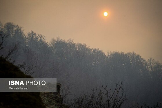 عملیات مهار آتشسوزی مناطق کوهستانی روستاهای دلیر و الیت